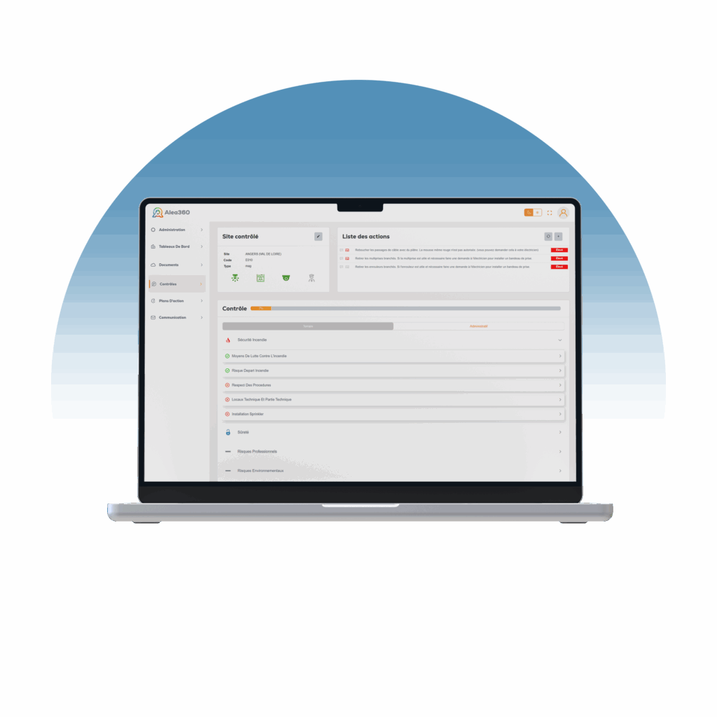 device module controle alea360.io